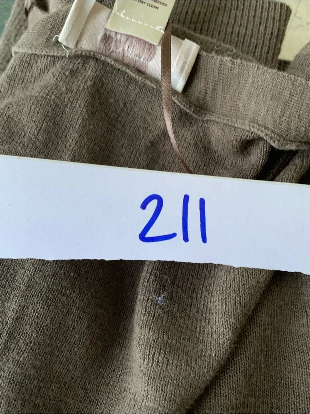 LOFT Olive Open Front Cardigan Sweater Womens Size XS